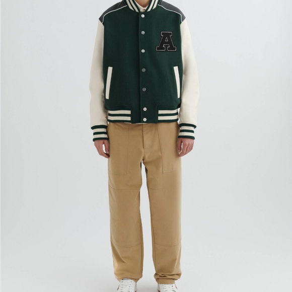 Varsity Letterman Jacket - Black and White - Picture 4 of 5